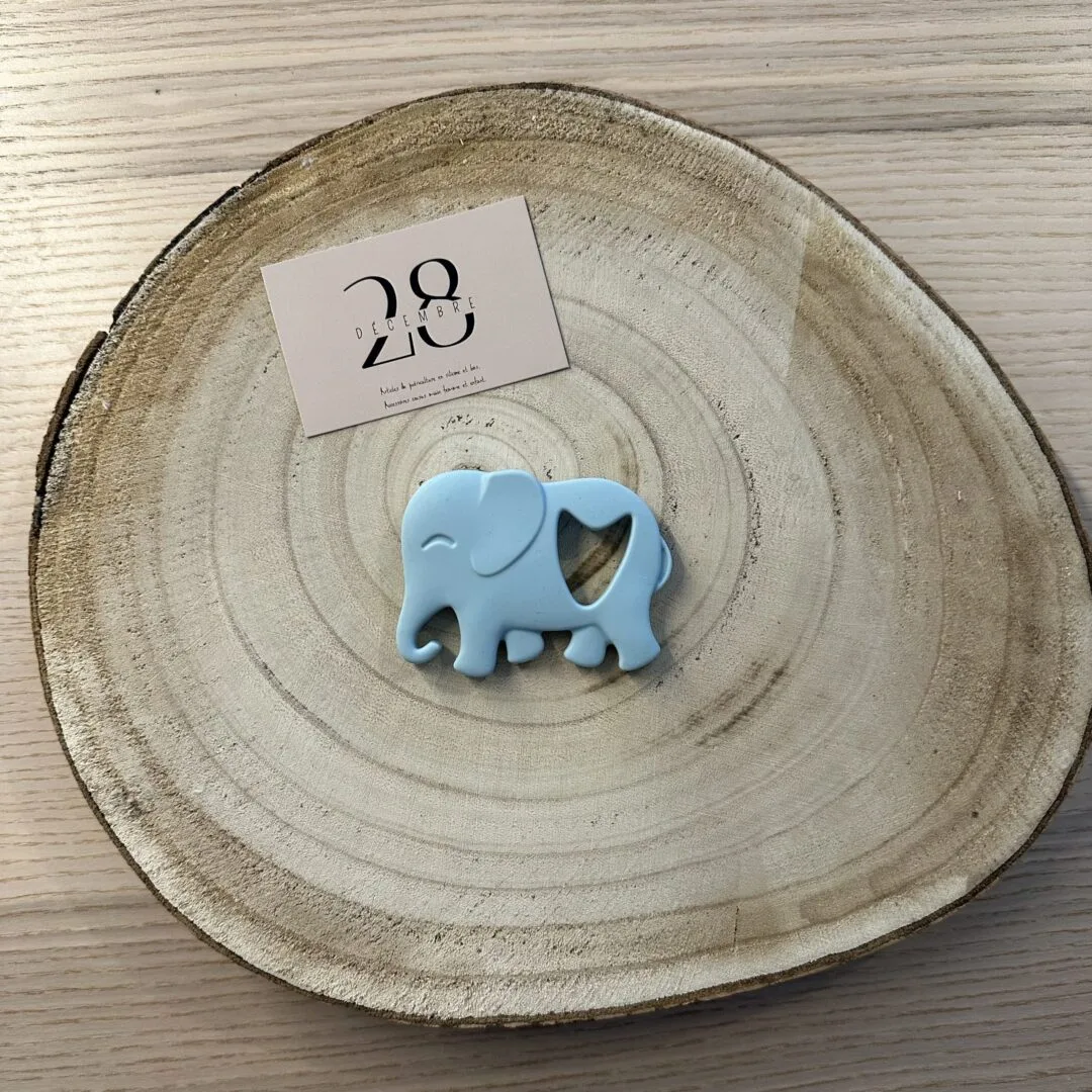 Elephant bleu