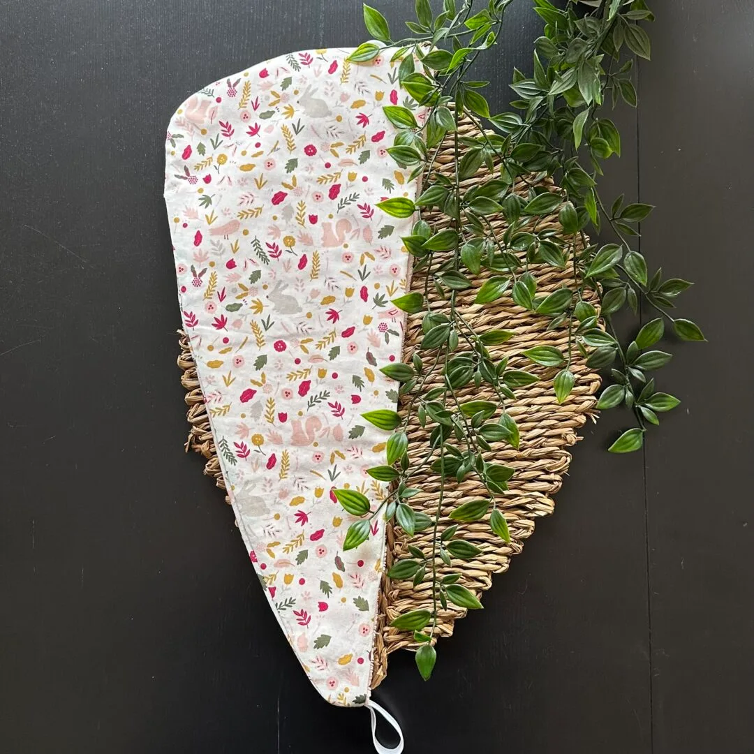 Serviette cheveux enfant Nature