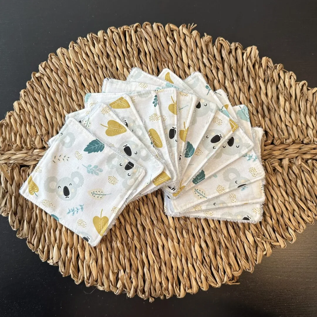 Lingette lavable Koala