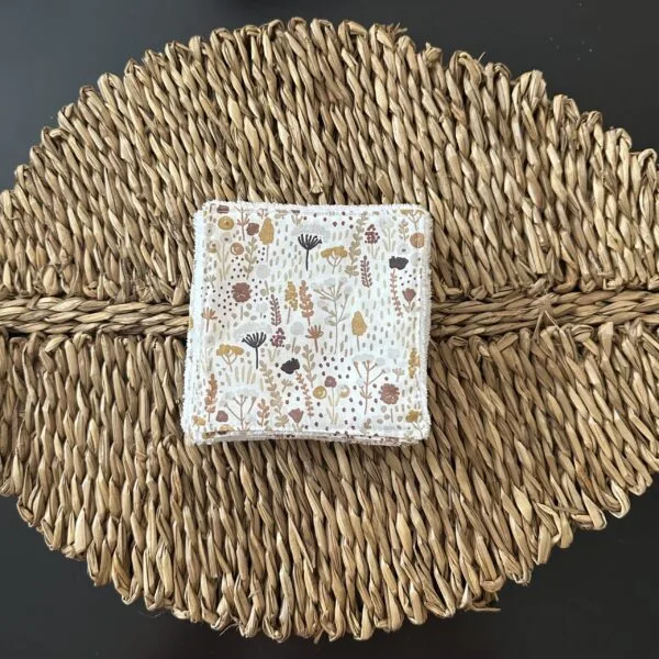 Lingette lavable Automne