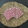 Lingette lavable rouge