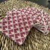 Lingette lavable rouge