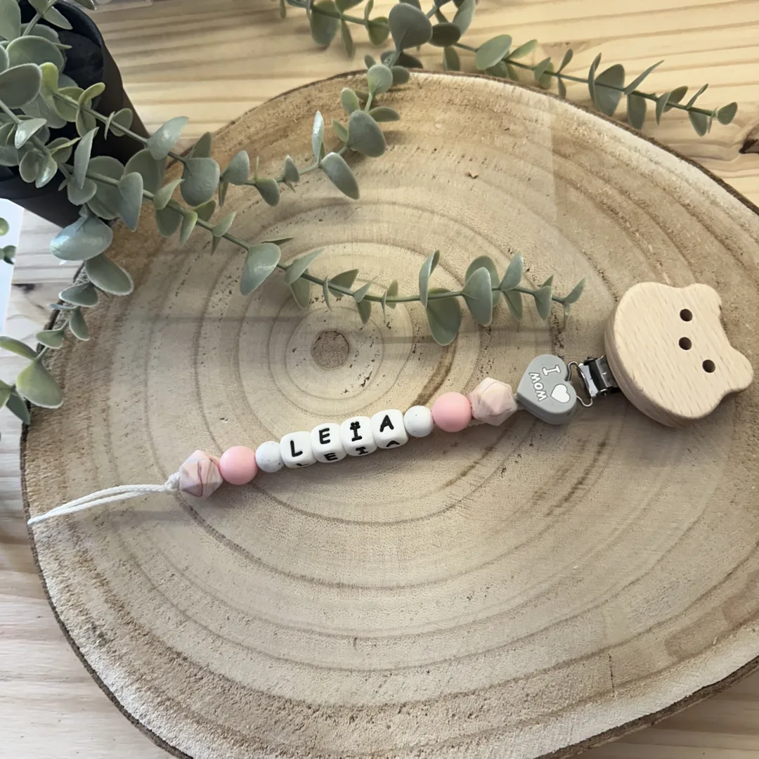 Attache fantaisie Leia