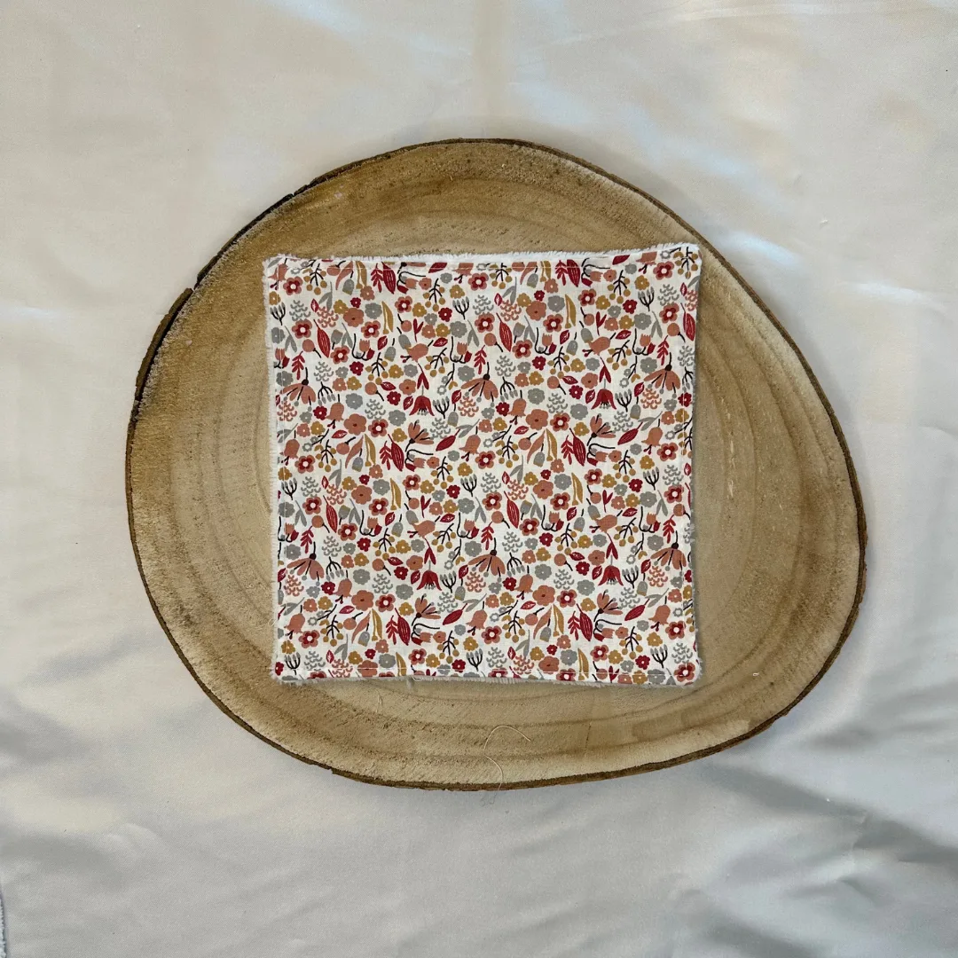 Serviette visage printemps