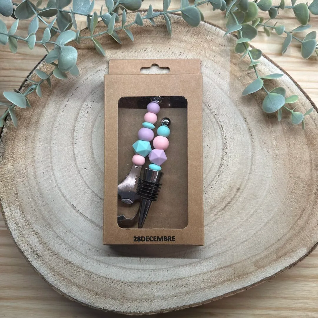 Duo décapsuleur/bouchon à vin